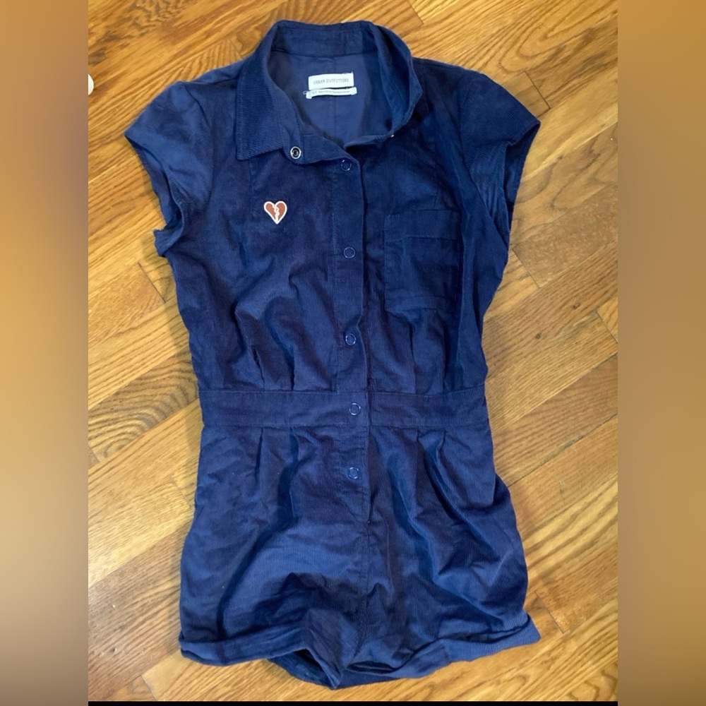Urban Outfitters ‘Knock Out’ corduroy romper